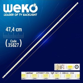 Resim WEKO 35827-tk 42t09-05b - Tt42t09006rxd6xxb0600992 - 47.4 Cm 52 Ledli(42le4500)=takım Olarak Satılır 