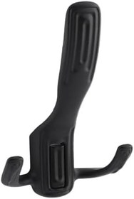 Resim Badem10 Metal Portmanto Vestiyer Duvar Dolap Elbise Askısı Mat Siyah Mobilya Kapı Askılığı Aparatı 