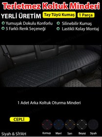 Resim Nuryak Oto Aksesuar Kia Cerato 2013-2018 7 parça Full Set Tay Tüyü Siyah Dikiş 