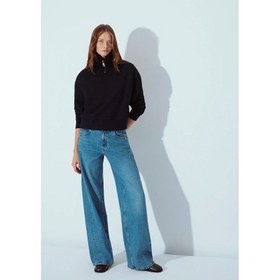 Resim Mavi Siena Mid Brushed Iconic Kadın Jean Pantolon (M1010763-91357) 