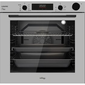 Resim Tommatech TAF6004SSP Ankastre Elektrikli Fırın 60 cm Gri Cam 