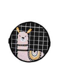 Resim Sevimli Lama Oyun Halısı-pembe, Oyuncak Çantası Pembe 