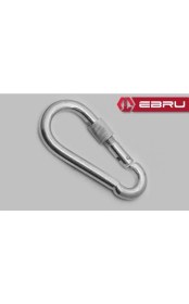 Resim Vidalı Karabina, Kanca, Çengel 12MM - 1 Adet 