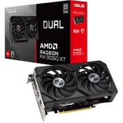 Resim Asus RX 9060 XT Dual DUAL-RX9060XT-8G 128 Bit GDDR6 8 GB Ekran Kartı 