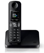 Resim Philips D6001B/38 Dect Telefon (Siyah) 