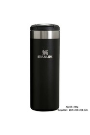 Resim Stanley The AeroLight™ Transit Mug 0.47L Termos Kupa Bardak Matara SİYAH 