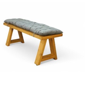 Resim Neiwel Garden Nua Doğal Ahşap Bank Ahşap 