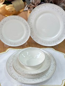 Resim Yemek Takımı 24 Parça 6 Kişilik Country 
