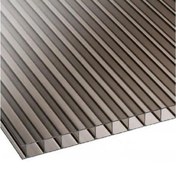 Resim Polikarbonat Oluklu Levha 8503 Bronz 200 x 105 cm 6 mm 