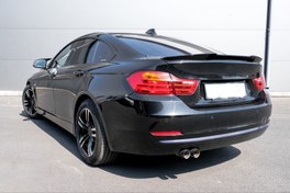 Resim Bmw 4 Serisi Uyumlu 2013 - 2019 F36 ( 4 Kapı ) Uyumlu M4 Spoiler / Pıano Black 