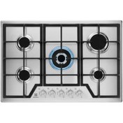 Resim Electrolux KGS7536SX 75 cm Wok Gözlü Inox Ankastre Ocak 