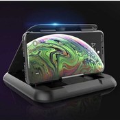 Resim Pazly Tutucu Silikon Karbon Fiber Doku 3,5-6,8 İnç Araç İçi Telefon Tutucu - Ko- - 