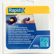 Resim Rapid Sıcak Silikon Çubuk Oval Şeffaf 125G 