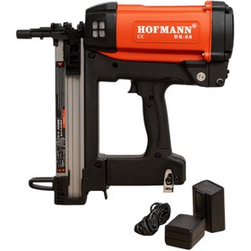 Resim Hofmann Gazlı DK68 Hafif Başlı Çivi Çakma Tabancası Şarjlı Bataryalı Pnömatik Çivi Çakma Döşeme Makinesi 