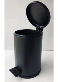 Resim Lider 5 Lt Pedalli Çöp Kovası Siyah 