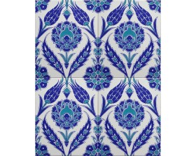 Resim Can Seramik 20*25 Cm CÇ308 Iznik Çini Karo 5' Li 1 Paket 