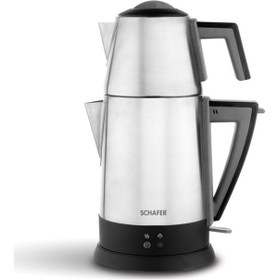 Resim Schafer Teepoint 1.8 L Çay Makinesi Kırmızı Schafer