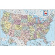 Resim Çin Haritası Serisi Arka Plan Bezi Amerika Birleşik Devletleri Haritası Duvar Sanatı Posteri Ev Dekor 150 X 100 Cm 