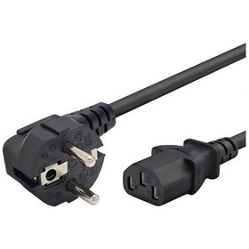 Resim C13 Power Kablo Kasa Monitör Ekran Power Güç Kablosu - 1 mt 
