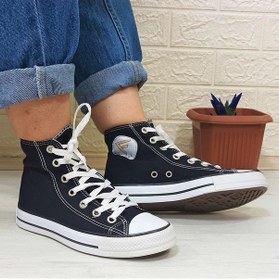 Resim Fiyra 555 Lacivert Uzun Unisex Sneaker Keten Spor Ayakkabı 001 