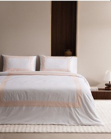 Resim Madame Coco Valette King Size %100 Pamuk Nevresim Takımı - Beyaz/pudra 8684427205075 Beyaz 