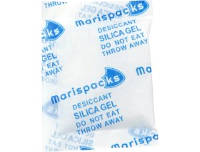 Resim Marispacks 10 G x 50 Adet Silikajel Nem Alıcı Paket (Nonwoven, Aluminyum Doypack Ambalajda) 