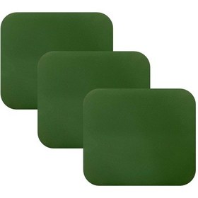 Resim Knsz oturma minderi 3 lü artis&mutlu yşl suni deri tel bar taburesi sandalyesi için 