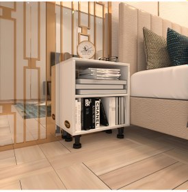 Resim Kenzlife Komodin Tereşkova Byz 47 39 19 Mutfak Banyo Ofis Dolabı Komidin Siyah Ayaklı M 