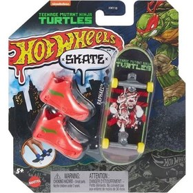 Resim Hot Wheels Skate Temalı Parmak Kaykay ve Ayakkabı Raphael HVK33 
