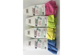 Resim Wikro 2'Li Mikrofiber Mop Paspas Yedek Ucu, Vileda Tipi Temizlik Seti 