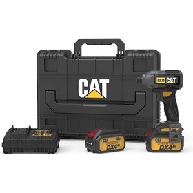 Resim Cat Dx71.2 18volt 4.0ah Li-ion Çift Akülü 215nm Kömürsüz Profesyonel Şarjlı Darbeli Tornavida 