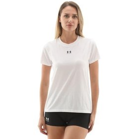 Resim Under Armour Ua Rival Core Ss Kadın T-Shirt Beyaz 
