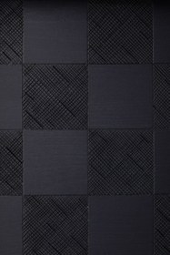 Resim Kioko Akçaağaç Dekoratif Servis Tepsisi ve Satranç Tahtası - Siyah 