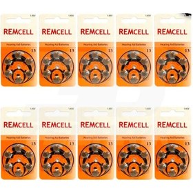 Resim Remcell 13 Numara 1.45V İşitme Cihazı Pili Blister 6 x 10'lu 