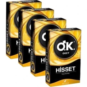 Resim Okey Hisset Prezervatif 10'lu x 4 