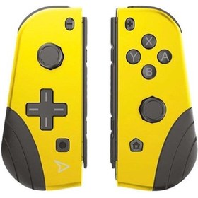 Resim Steelplay Nintendo Switch JoyCon Twin Pads Controller Sarı 