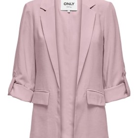 Resim Only Kadın Onlarıs Rahat Kalıp Kolu Katlanabilir Blazer Ceket 15310839 Pudra 
