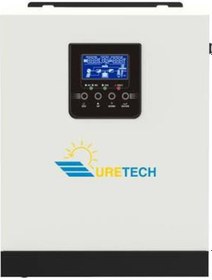 Resim Uretech 1.5Kva 1.2Kw 1200 Watt Tam Sinüs Akıllı 40 A Mppt Inverter 12V-220V Invertör 
