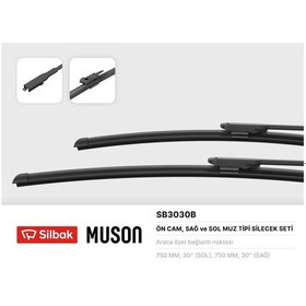 Resim Ford Silecek Süpürgesi Ön Takım - 750 / 750 Mm - Sil Sb3030b 