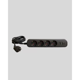 Resim General Akıllı Akım Dengelemeli 4’lü Çoklu Priz Type-C ve USB Çıkışlı 