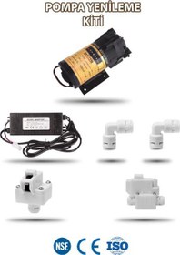 Resim Su Arıtma Cihazı Pompa 75 Gpd (Motor) Yenileme Kiti 