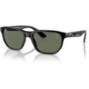 Resim Ray-Ban Rb 4404m F68371 57 Scuderia Ferrari Erkek Siyah Kemik Güneş Gözlüğü 
