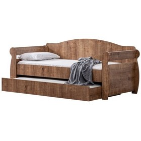 Resim Setaymobilya Yavrulu Yatak,Taht Yavrulu Karyola Ceviz, 1 Adet Comfort Yatak 