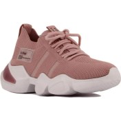 Resim Guja 23Y305 Kalın Taban Hafif Triko Genç Kadın Spor Ayakkabı 