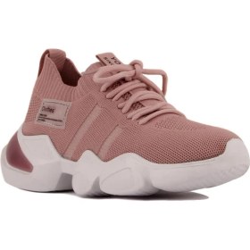 Resim Guja 23Y305 Kalın Taban Hafif Triko Genç Kadın Spor Ayakkabı 