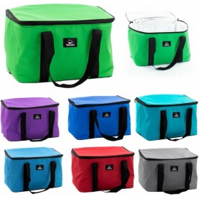 Resim Akıllıelma-Tragen Termo Piknik Çantası 40 Lt 30X43X27 cm Sade Karma Renk 