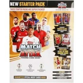 Resim K-yonlineticaret Topps Match Attax 24/25 - Starter Pack Oyun Kartları ile Koleksiyonunuza Başlayın 