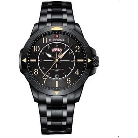 Resim Naviforce Erkek Kol Saati Analog Çelik Kasa Çelik Kordon 2146 Siyah 