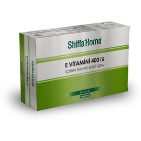 Resim Aksu Vital Shiffa Home E Vitamini 400 IU 700 MG 60 Softgel 