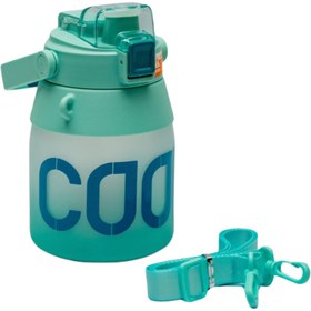 Resim ORVO Sporcu Matara 1 LT Tritan Pipetli Suluk Turkuaz 